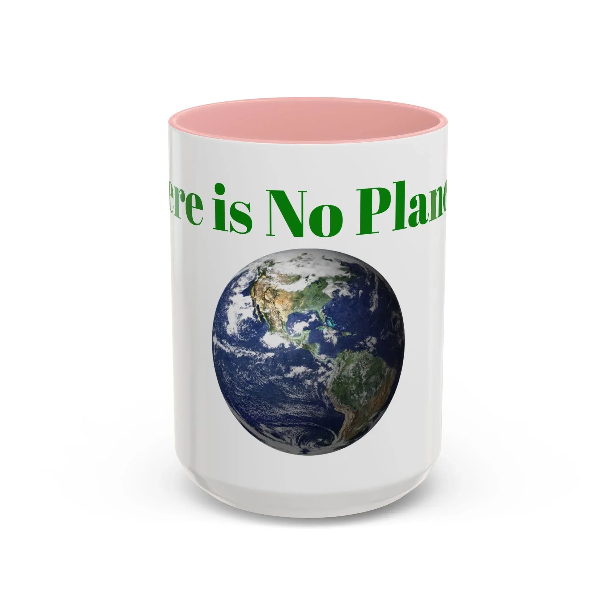 There is No Planet B Mug | Earth Graphic Accent Coffee Mug, Environment Coffee Cup - 250 USA Celebration