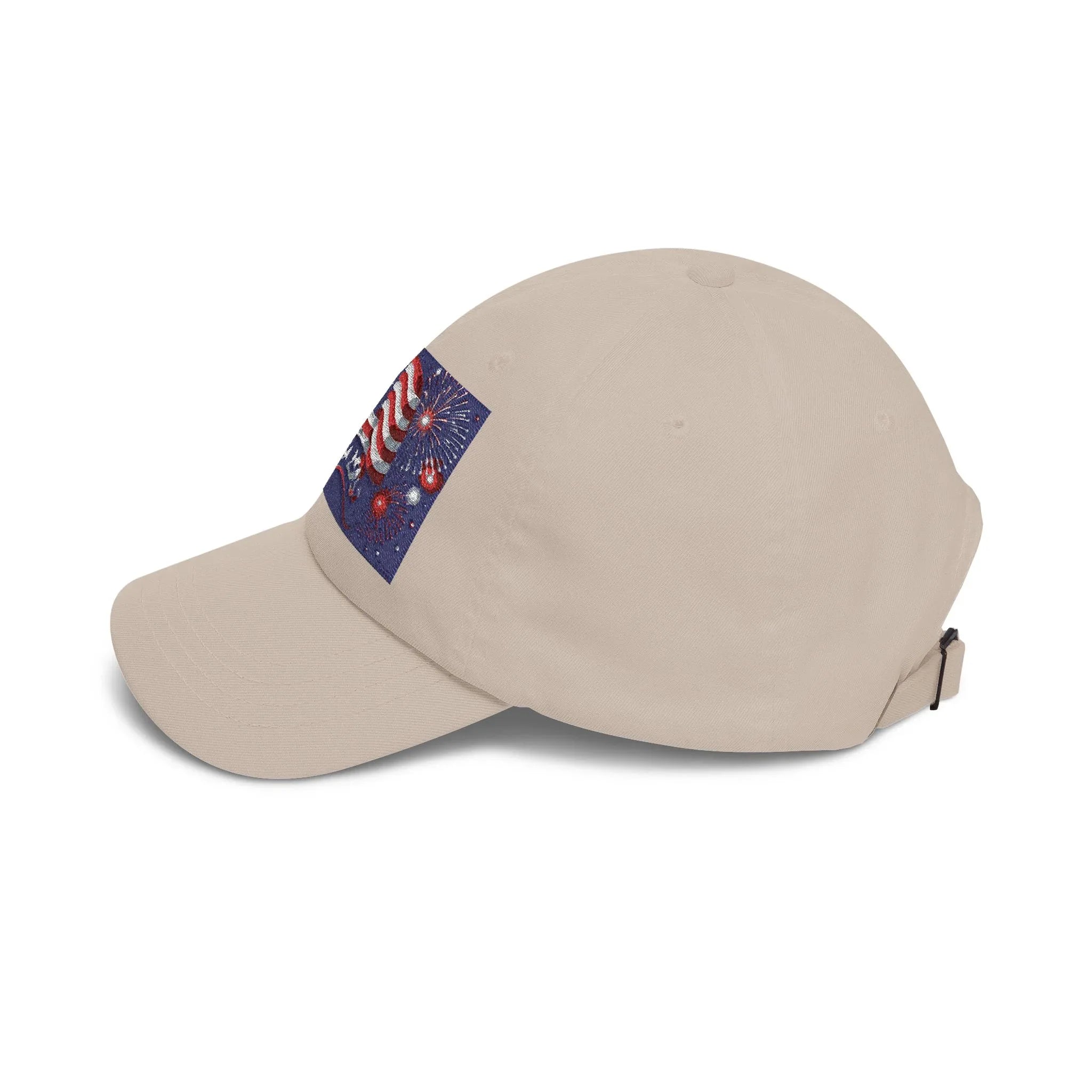 USA 250 American Flag Fireworks Baseball Hat | Patriotic July 4th Cap - 250 USA Celebration