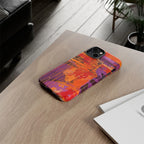 Abstract Drip Paint Tough Case | Phone Case - 250 USA Celebration