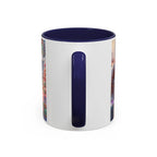 Festive Santa Accent Coffee Mug, Christmas Gift, Holiday Decor, Winter Wonderland, Hot Cocoa Mug, Seasonal Drinkware - 250 USA Celebration