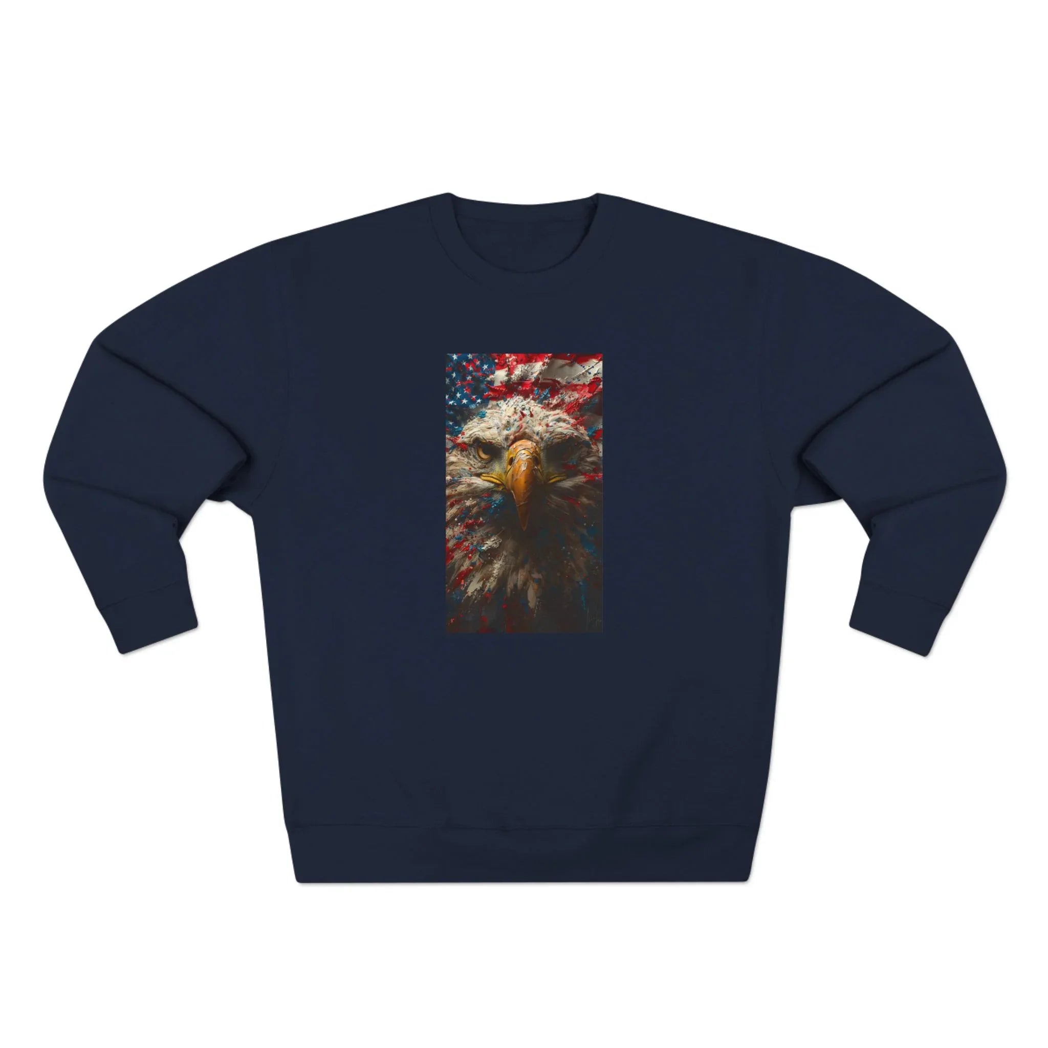 American Eagle Patriotic America 250 Freedom Sweatshirt | USA Flag, Vintage Eagle - 250 USA Celebration