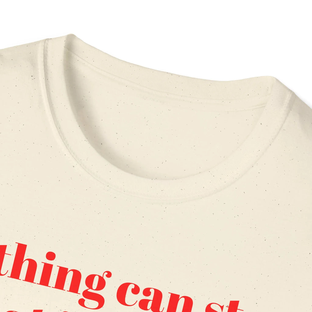 Nothing Can Stop What Is Coming skull T-Shirt | grunge ink splatter tee - 250 USA Celebration