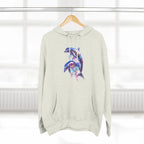 Colorful Peace Sign Floral Skull Hoodie | Psychedelic Peace Skull - 250 USA Celebration