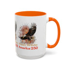 Accent Coffee Mug (11, 15oz) - 250 USA Celebration
