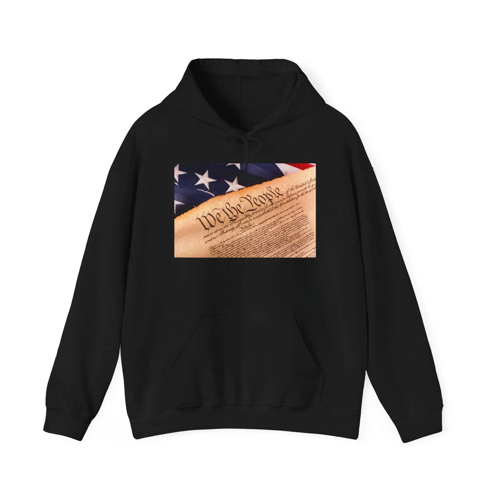 We the People Constitution Hoodie | American Flag Patriotic Sweatshirt - 250 USA Celebration