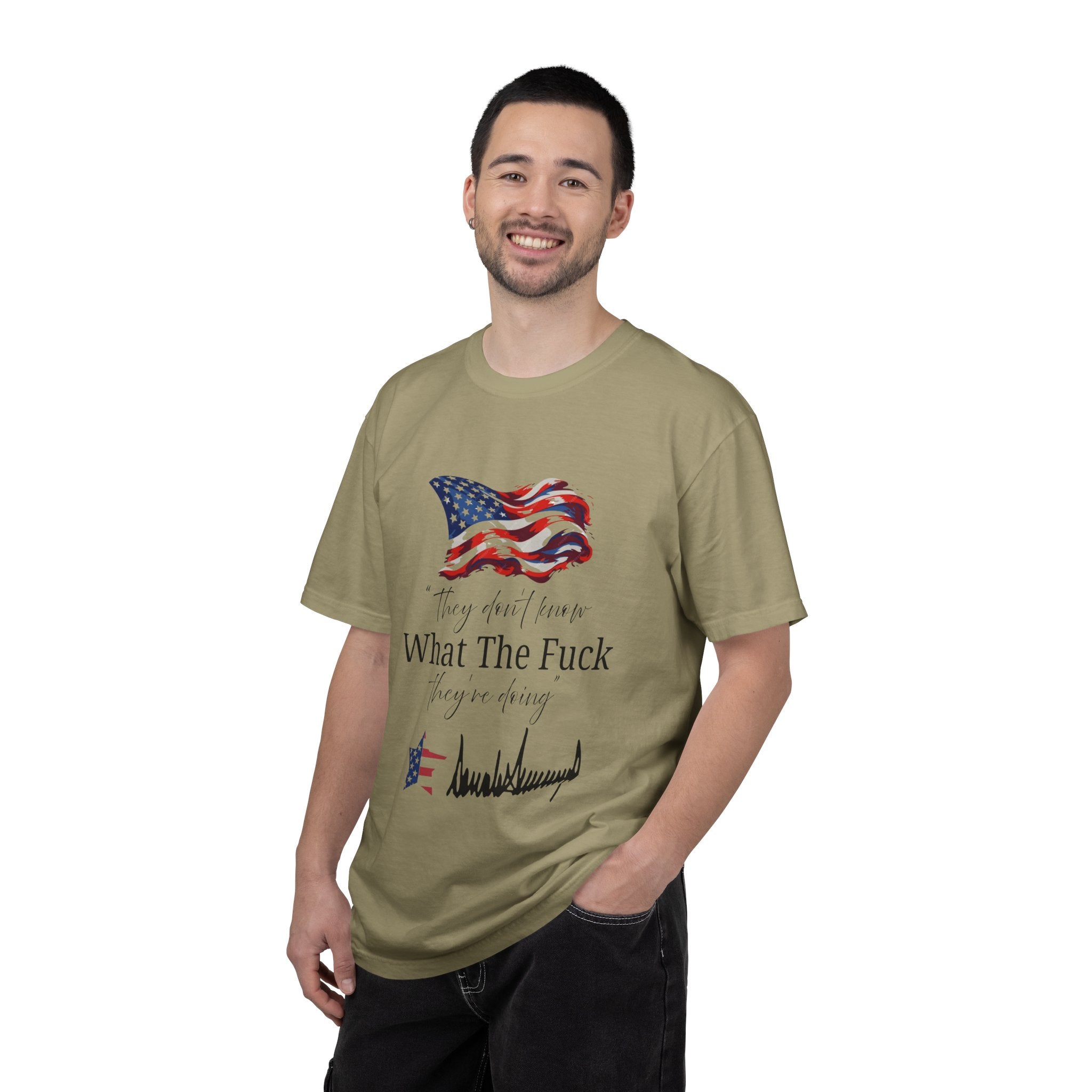 Patriotic Humor T-Shirt - Funny Graphic Tee, Independence Day, Gift for Veterans, Casual Wear, Unique Statement Shirt