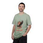Eagle Illustration Happy Birthday America 250 T-Shirt | Patriotic Bald Eagle Tee - 250 USA Celebration