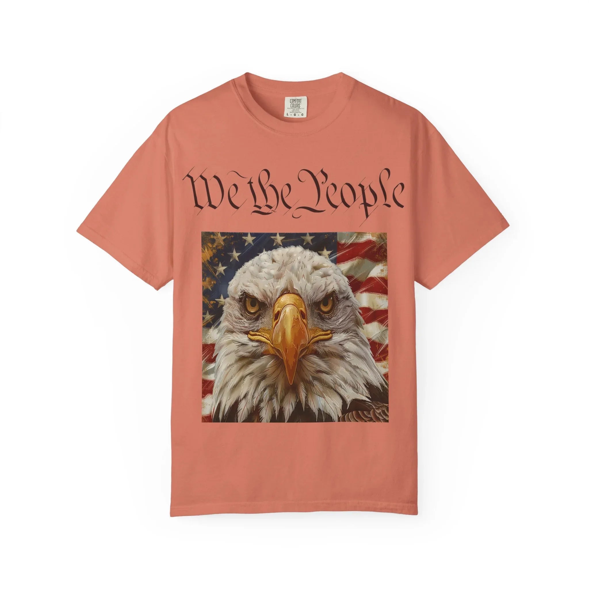 We the People Bald Eagle T-Shirt | American Flag Patriotic Tee, Patriotic T-Shirt, 250 America, America 250 Celebration - 250 USA Celebration