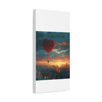 Romantic Canvas Wall Art, Love, Heart Balloon Art, Gift for Couples, Valentines Wall Decor, Valentine's Day Women's Merchandise, Valentines - 250 USA Celebration