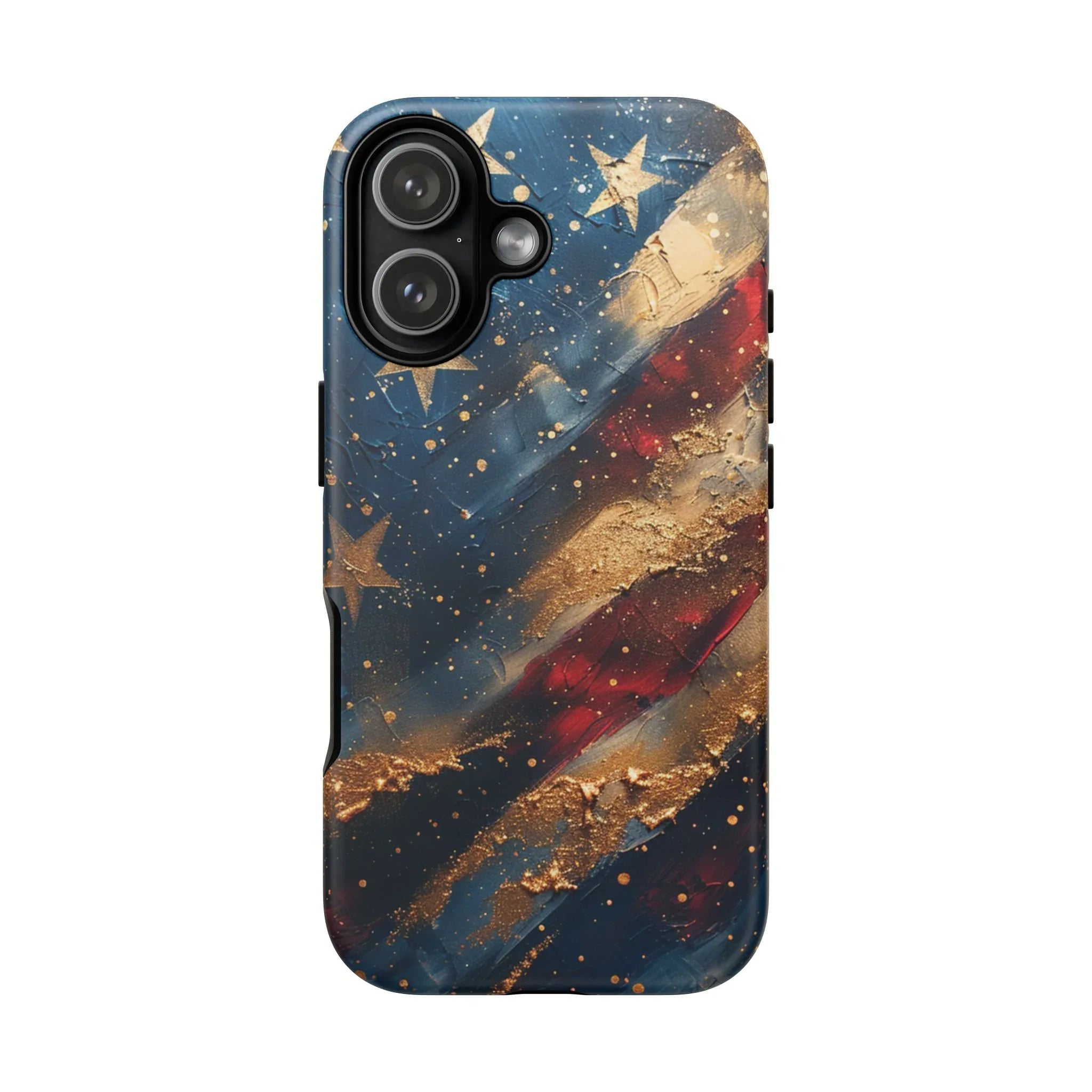Patriotic Phone Case, Tough Cases with American Flag Design, Stylish Phone Accessories, USA Pride Gift, Durable Cases for All Occasions - 250 USA Celebration