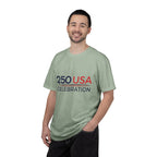 250 USA Celebration T-Shirt — Patriotic 250th Anniversary Tee
