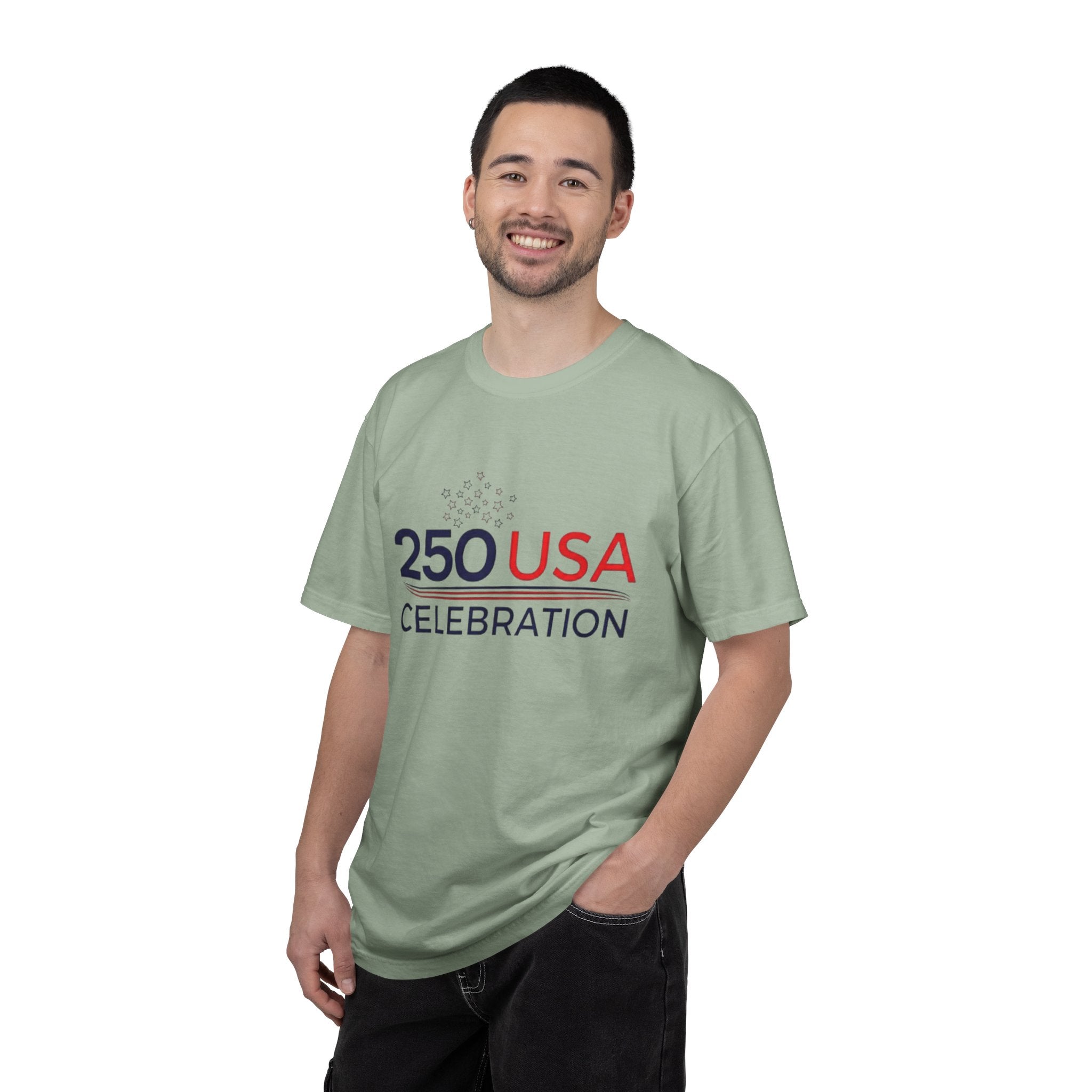 250 USA Celebration T-Shirt — Patriotic 250th Anniversary Tee