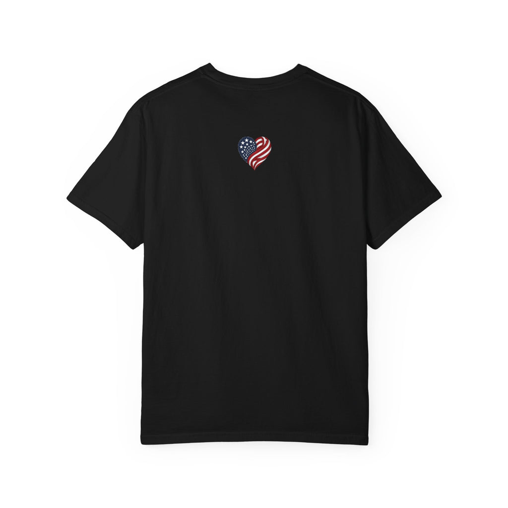 Official 250th Anniversary Heritage Flag Heart Tee