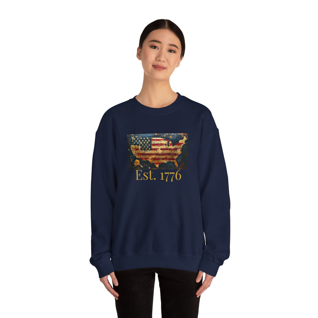 Official 250th Crewneck Sweatshirt American Flag