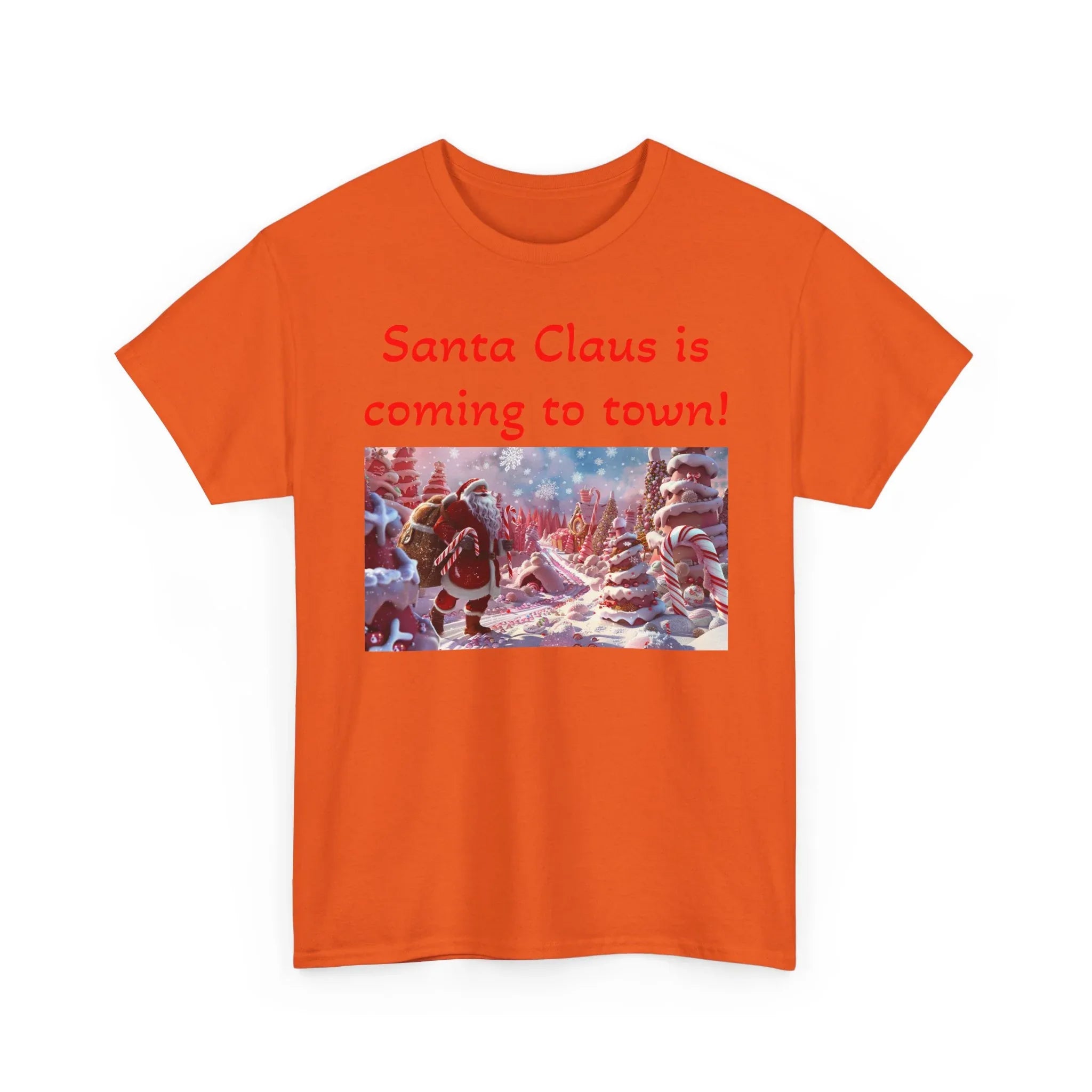 Festive Santa Tee, Unisex Christmas Shirt, Holiday Gift for Him/Her, Fun Santa Claus T-Shirt, Winter Wear, Family Gathering Apparel - 250 USA Celebration