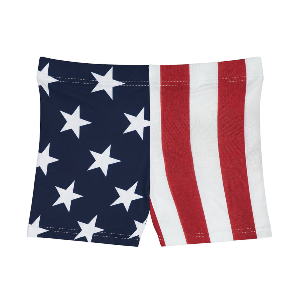 Patriotic Stars and Stripes American Flag Casual Shorts