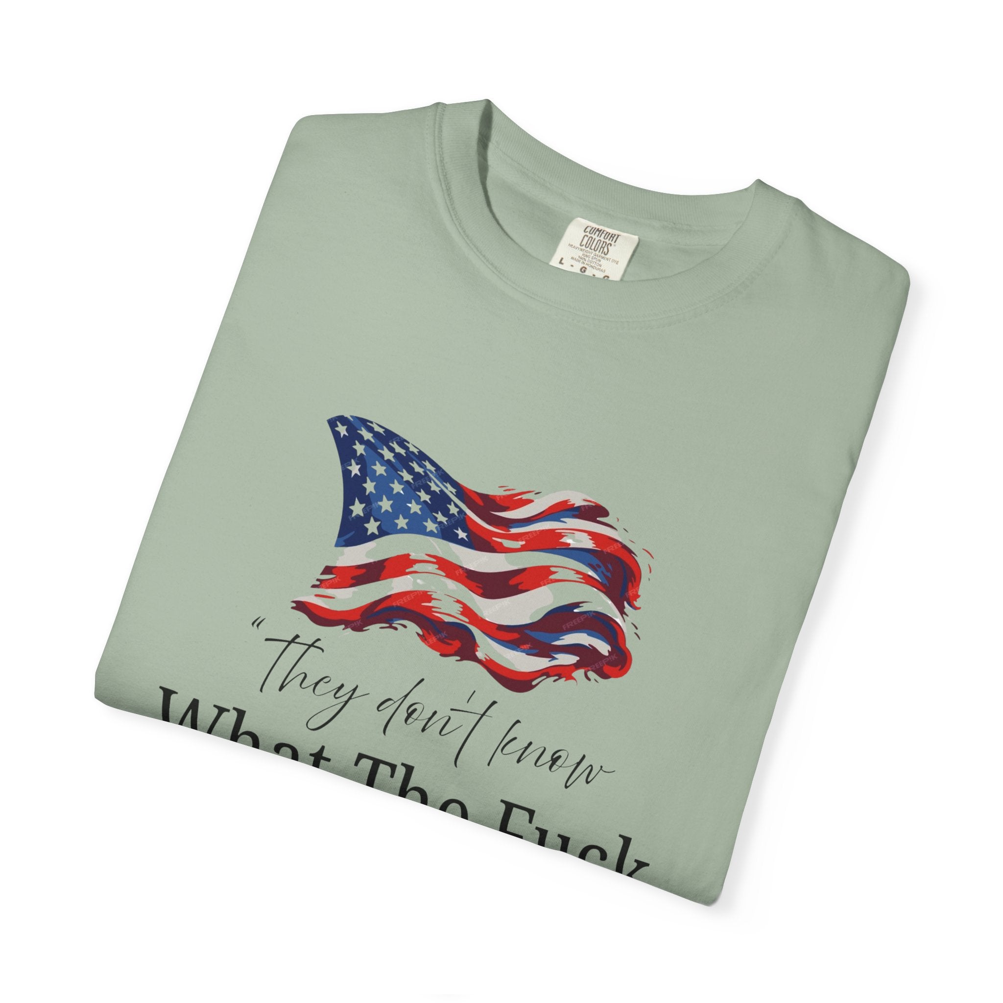Patriotic Humor T-Shirt - Funny Graphic Tee, Independence Day, Gift for Veterans, Casual Wear, Unique Statement Shirt