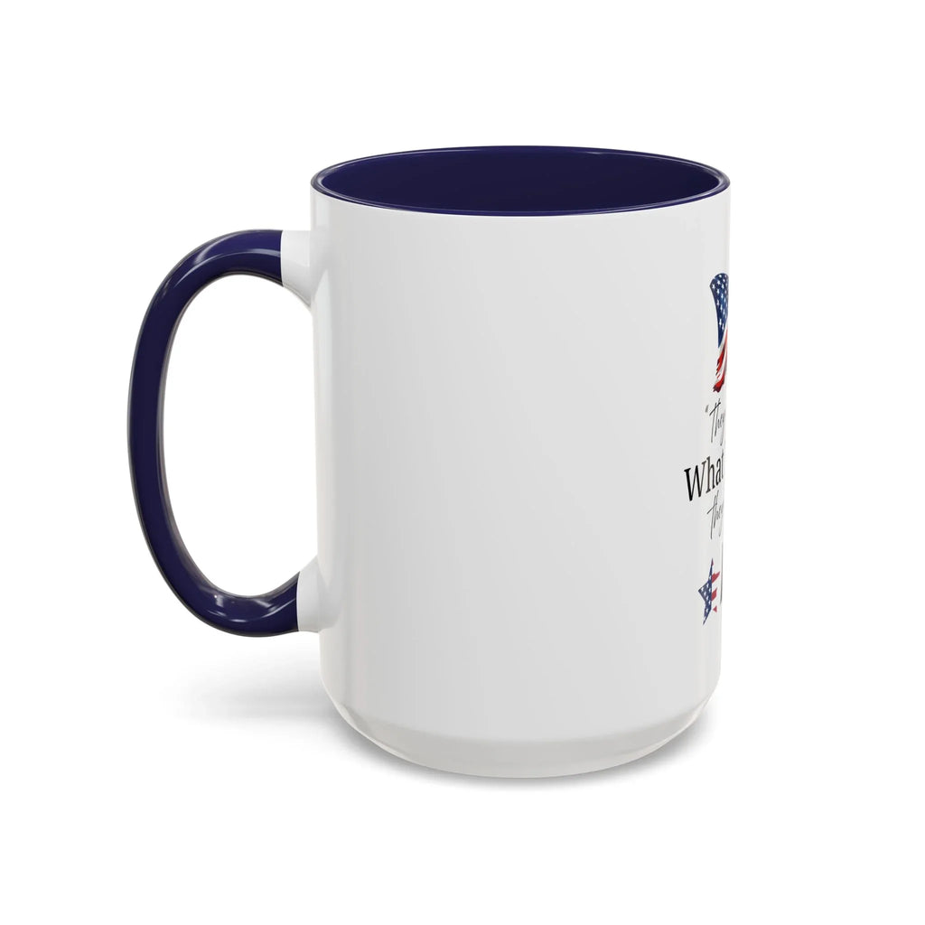 Accent Coffee Mug (11, 15oz) - 250 USA Celebration
