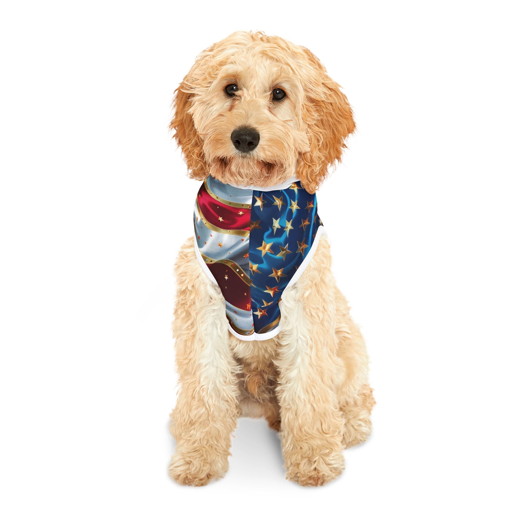 American Flag Pet Hoodie – Patriotic Dog & Cat Hoodie for 4th of July, Memorial Day, Veterans Day