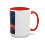 Romantic Sunset Coffee Mug, Love Gift Couples, Heart Design, Cozy Gift for Friends, Coffee Lover Gift, Valentine's Day Women's Merchandise - 250 USA Celebration