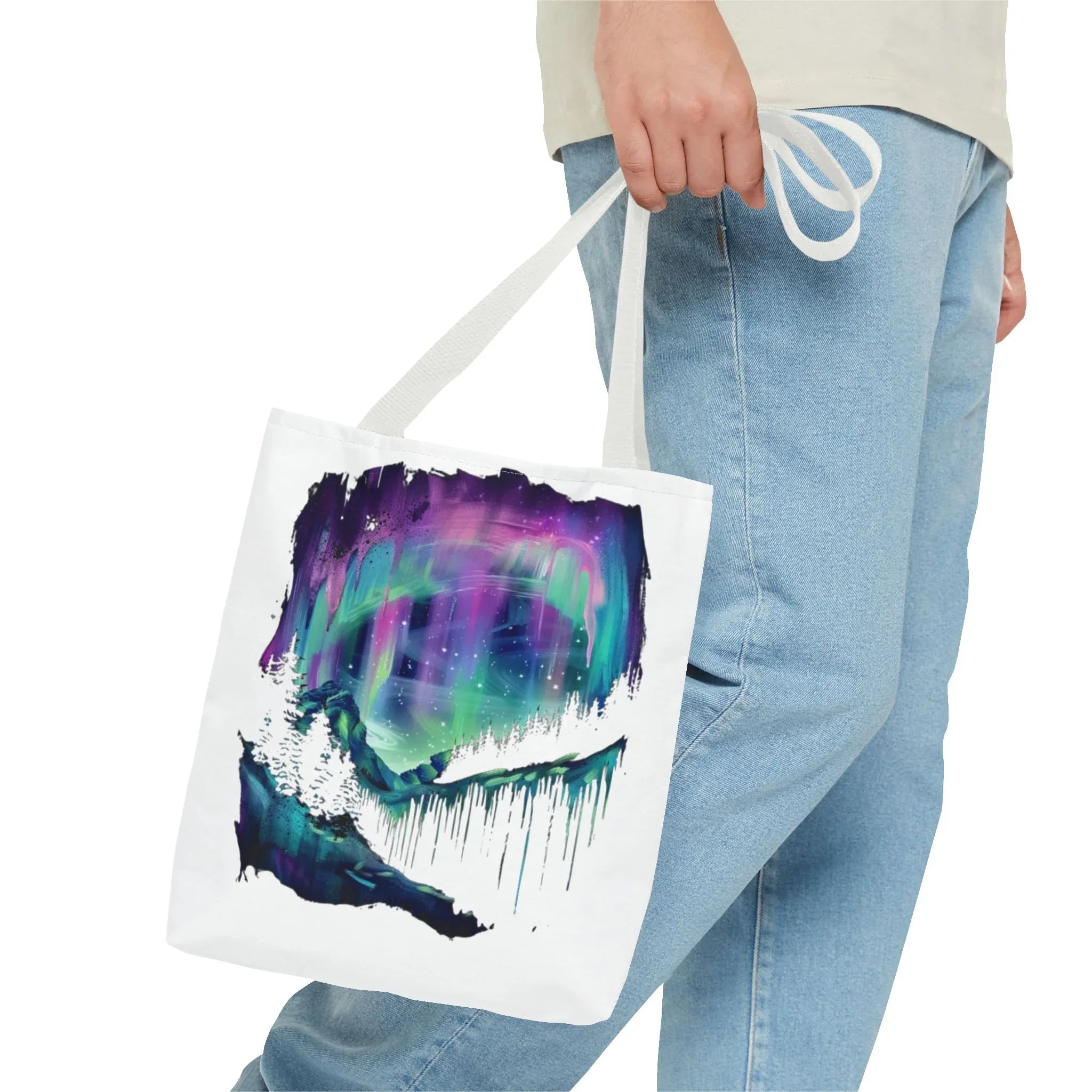Aurora Sky Watercolor Tote - 250 USA Celebration