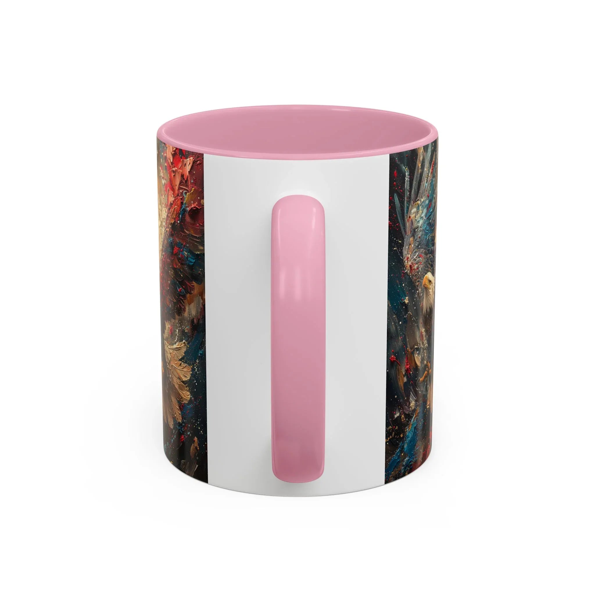 Colorful Mugs (11oz, 15oz) Patriotic Eagle Coffee Mug, American Eagle Coffee Cup - 250 USA Celebration