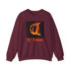 Sweatshirt — Q-Anon Flame Logo Crewneck