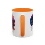 Psychedelic Third Eye Mug | Glowing Mushrooms, Melting Doves, Neon Lava Art - 250 USA Celebration