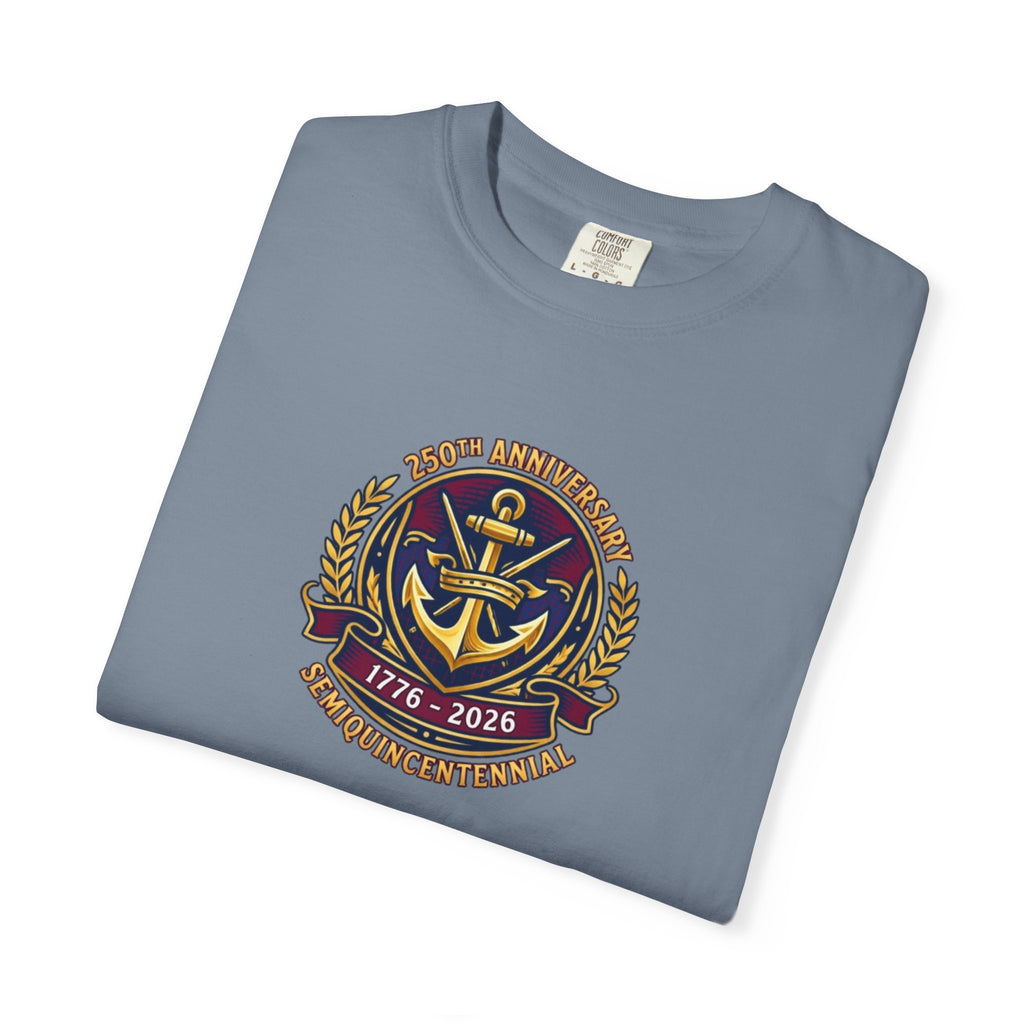 Official 250th Anchor Crest Double-Sided Tee