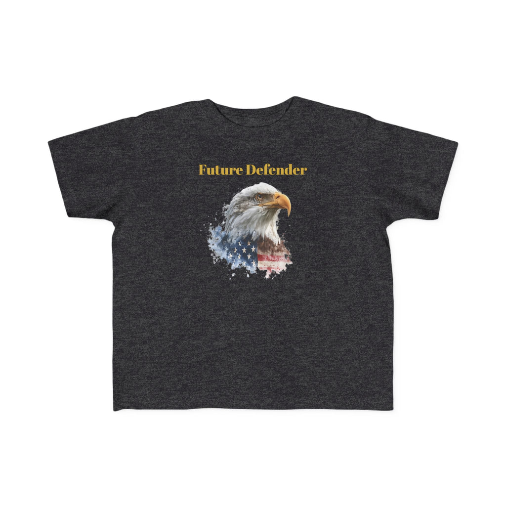 Toddler Tee — "Future Defender" Eagle Kids' Patriotic Shirt