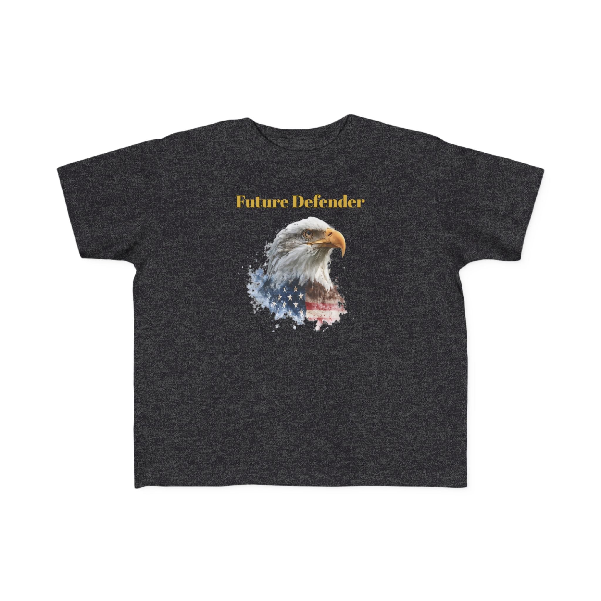 Toddler Tee — "Future Defender" Eagle Kids' Patriotic Shirt