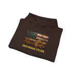 Hoodie - American Flag "Liberty Restored: 1776-2026" Patriotic Pullover