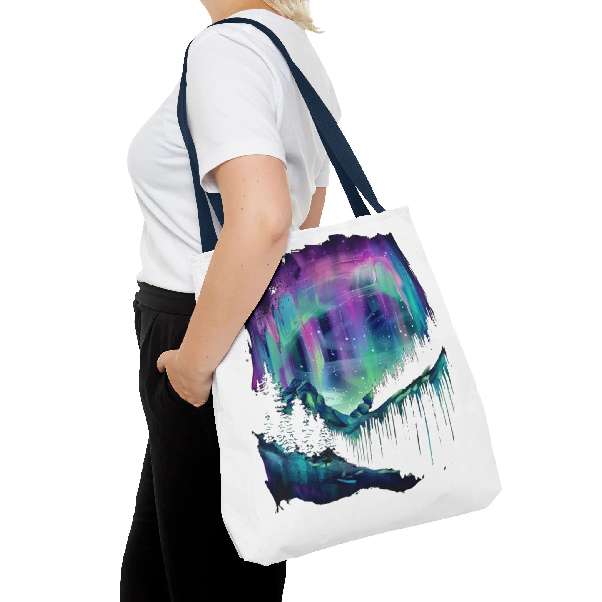 Aurora Sky Watercolor Tote - 250 USA Celebration