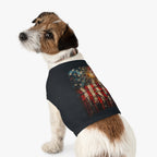 Patriotic Fireworks American Flag Pet Tank Top