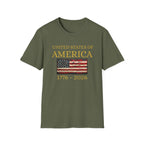 United States of America Patriotic America First T-Shirt | USA Flag