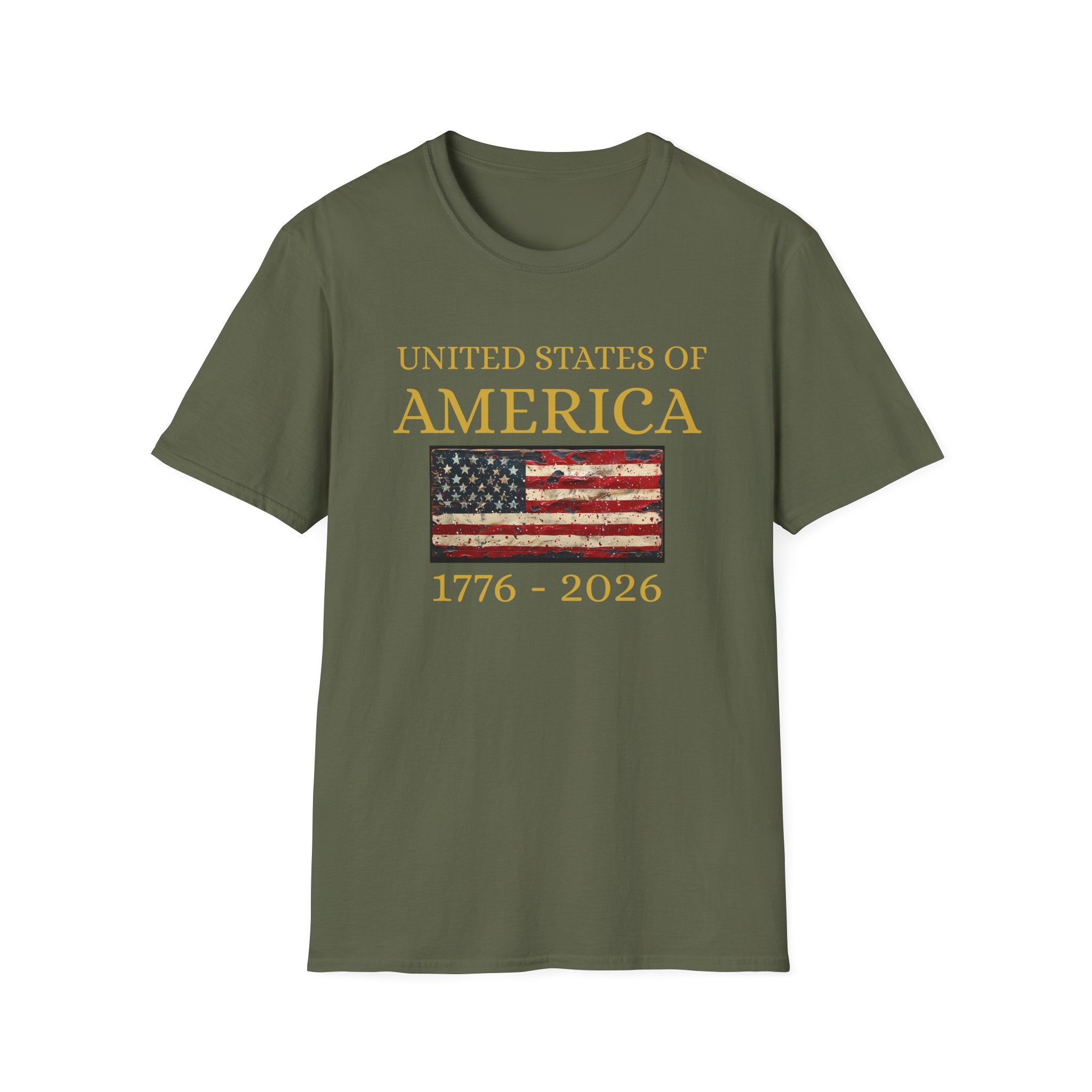United States of America Patriotic America First T-Shirt | USA Flag