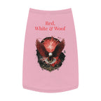 Red, White & Woof Patriotic Pet Tank Top — Bald Eagle Fireworks Dog Shirt for 4th of July
