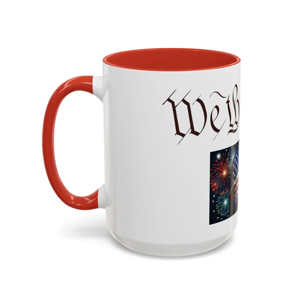 Accent Coffee Mug (11, 15oz) - 250 USA Celebration