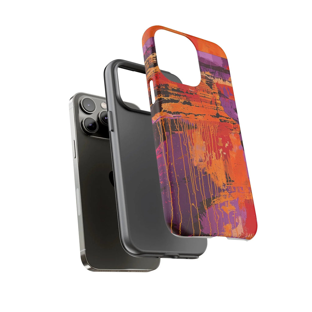 Abstract Drip Paint Tough Case | Phone Case - 250 USA Celebration