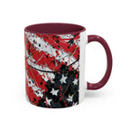 Abstract American Flag Mug | 11oz or 15oz Ceramic - 250 USA Celebration