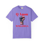 Q Anon Fist T-shirt | WWG1WGA Print - 250 USA Celebration