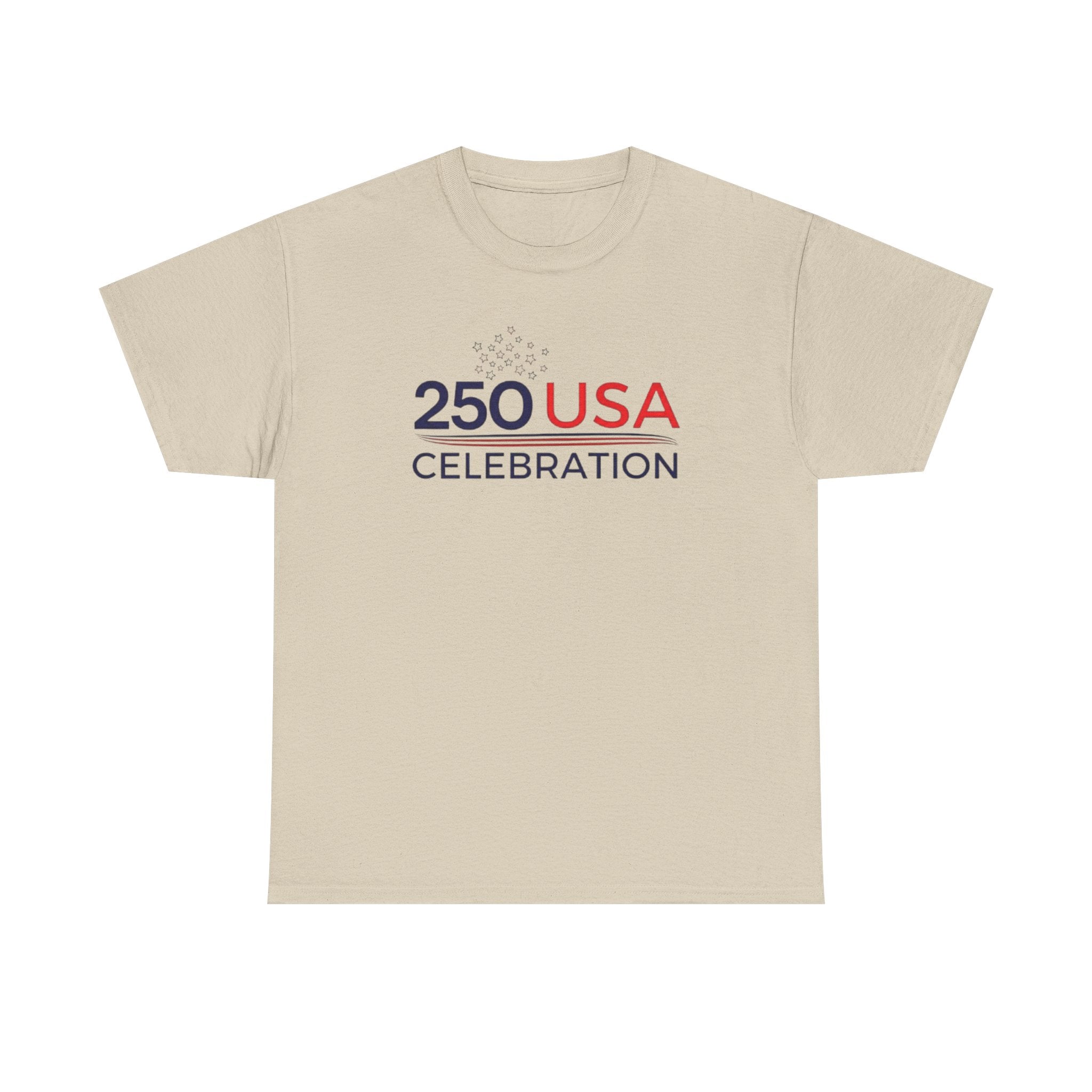 America 250 Tee Shirt | Official 250th Anniversary Edition - 250 USA Celebration Chest Logo Tee | Fourth of July Americana T-Shirt
