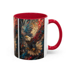 Colorful Mugs (11oz, 15oz) Patriotic Eagle Coffee Mug, American Eagle Coffee Cup - 250 USA Celebration