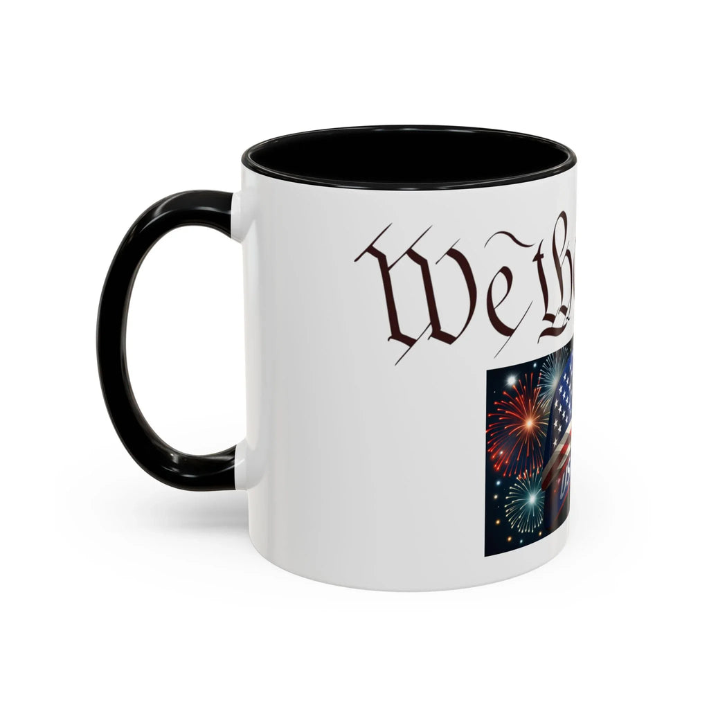 Accent Coffee Mug (11, 15oz) - 250 USA Celebration