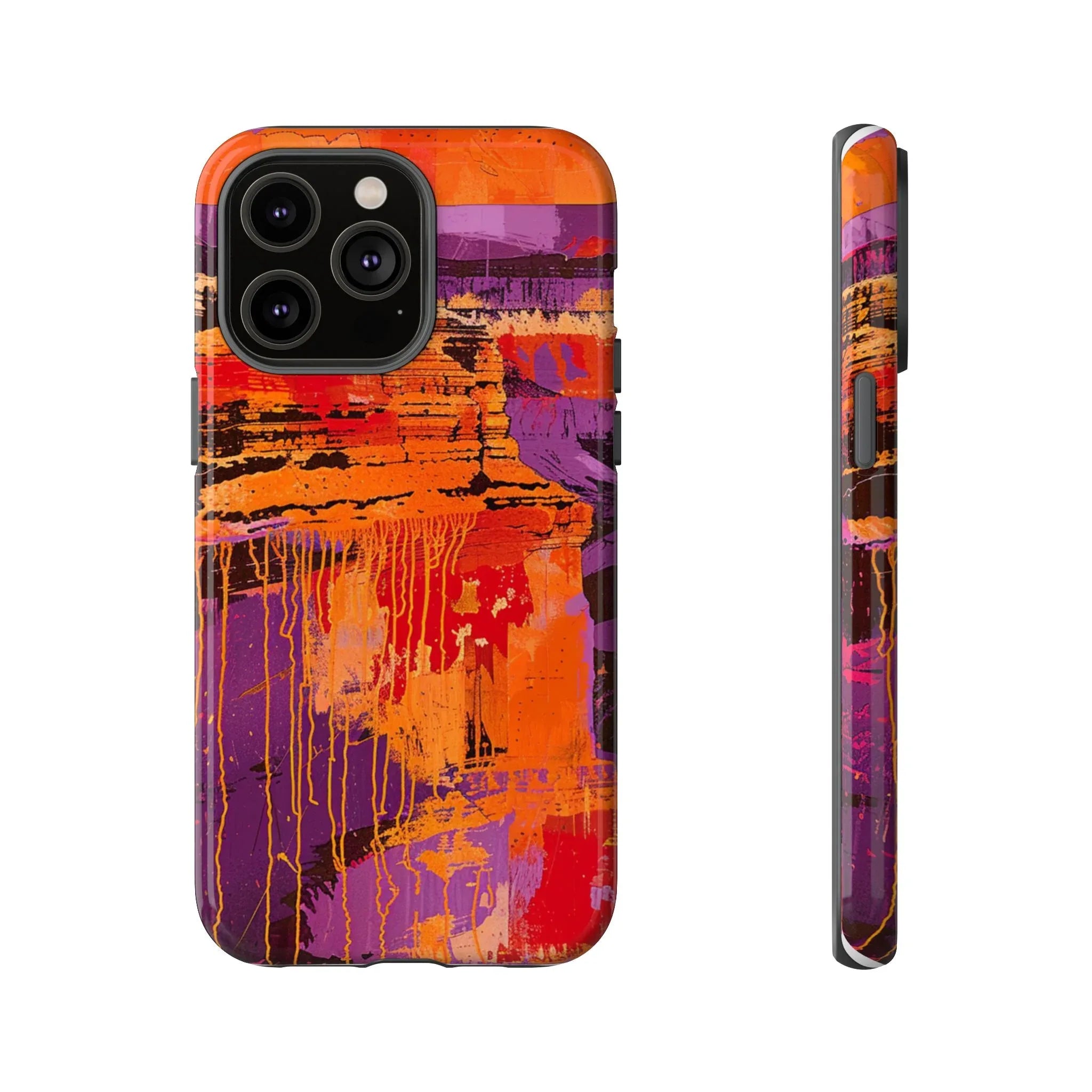 Abstract Drip Paint Tough Case | Phone Case - 250 USA Celebration