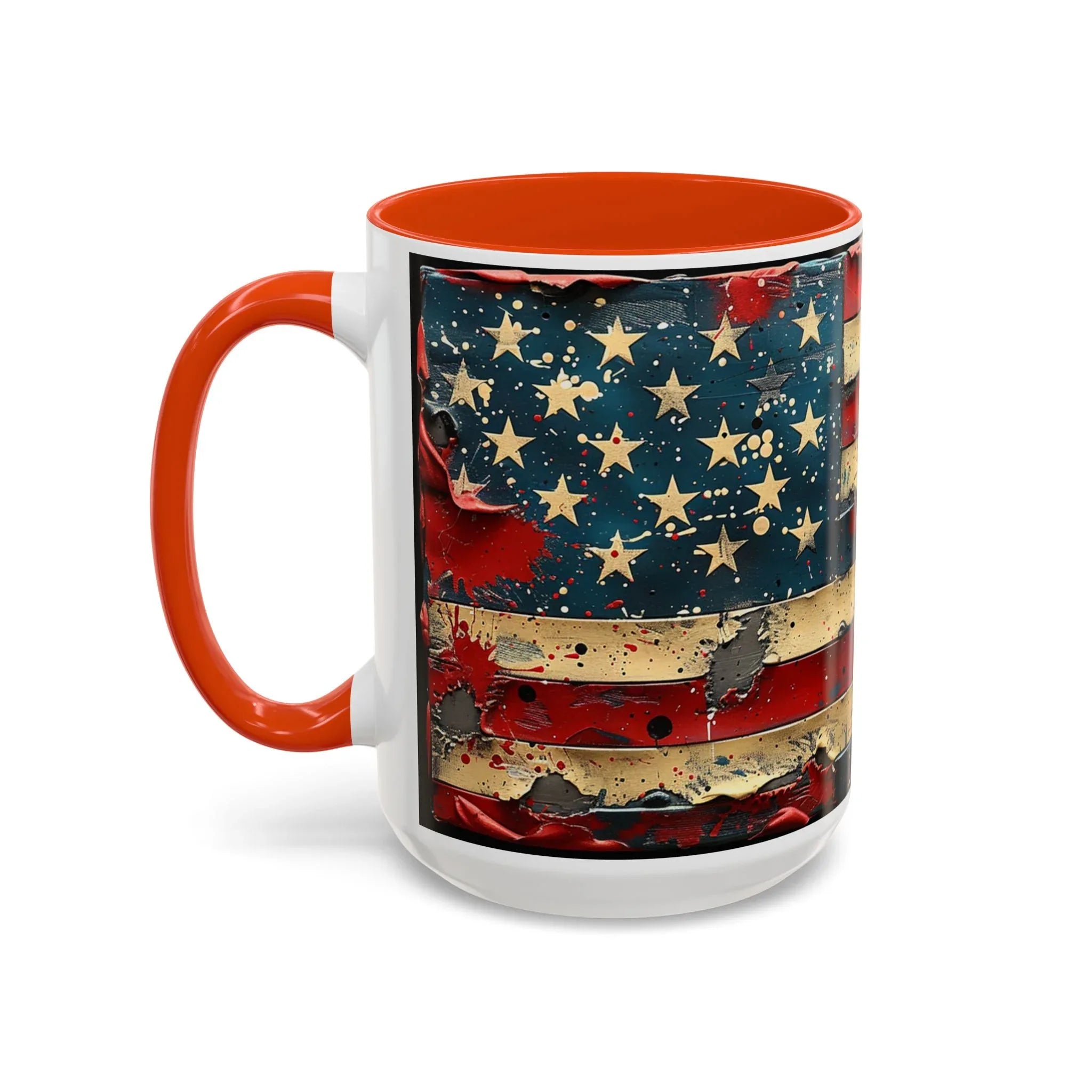 Colorful Mugs (11oz, 15oz) - 250 USA Celebration