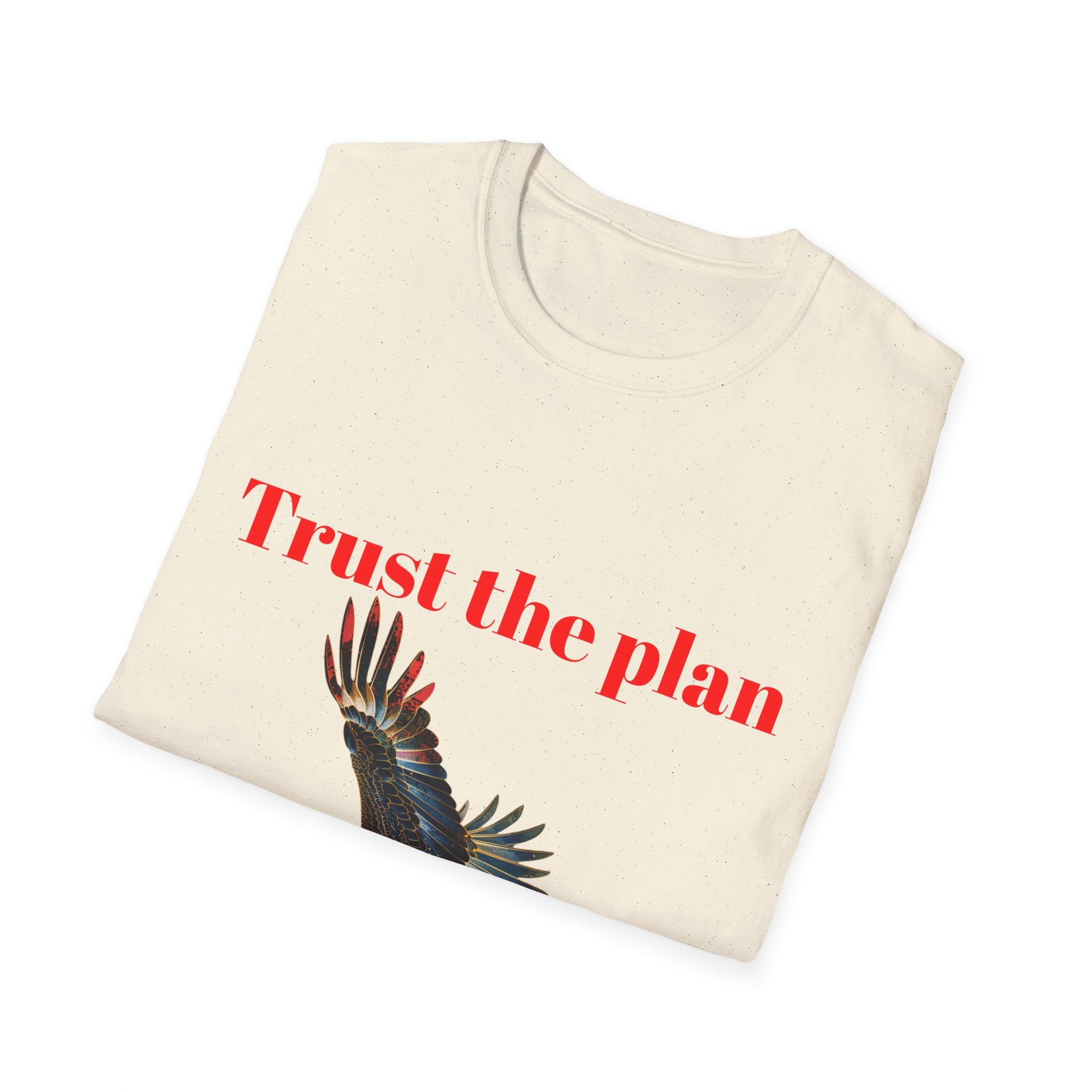 Trust the Plan eagle T-Shirt | Flying Bald Eagle graphic tee