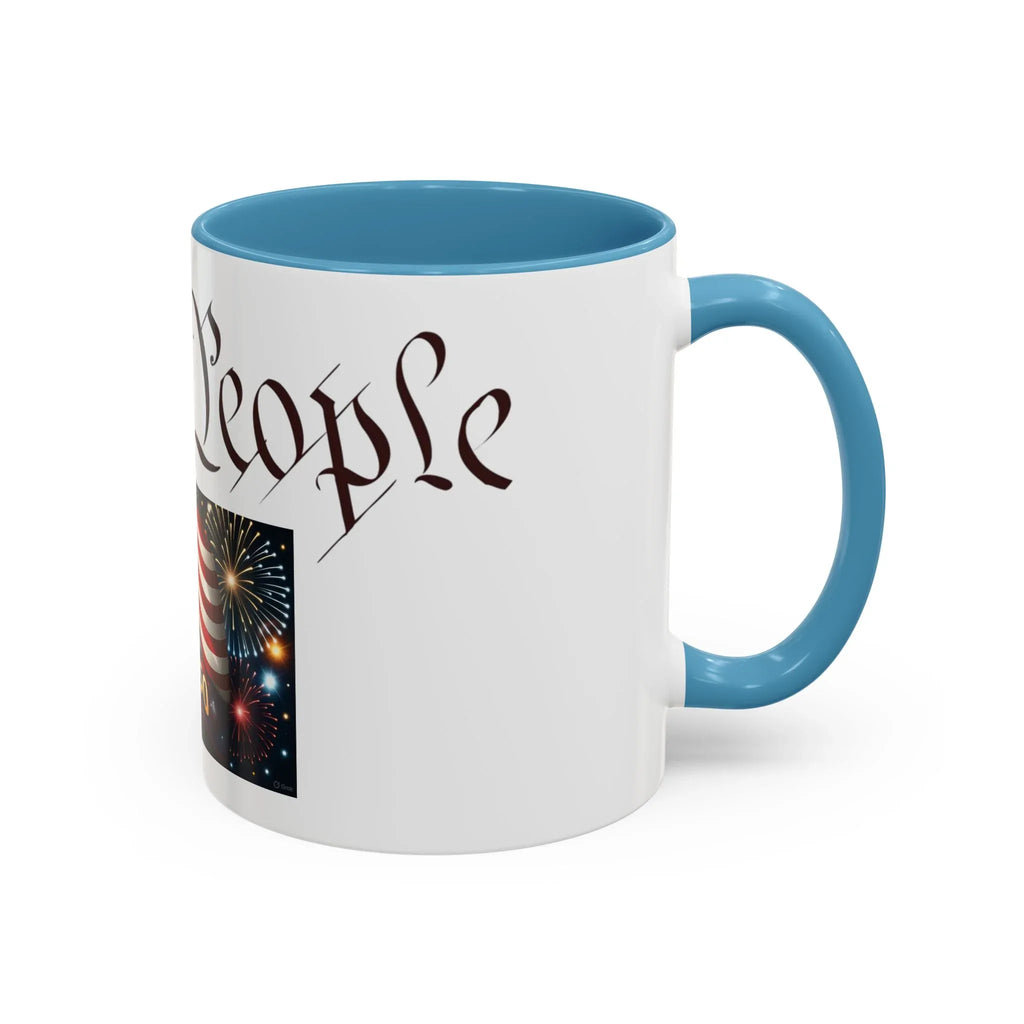 Accent Coffee Mug (11, 15oz) - 250 USA Celebration