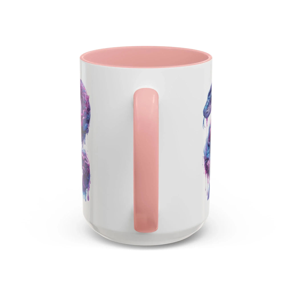 Psychedelic Ouroboros Snake Mug | Rainbow Galaxy Fractal Mushrooms - 250 USA Celebration