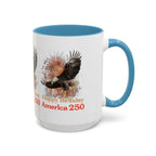 Accent Coffee Mug (11, 15oz) - 250 USA Celebration